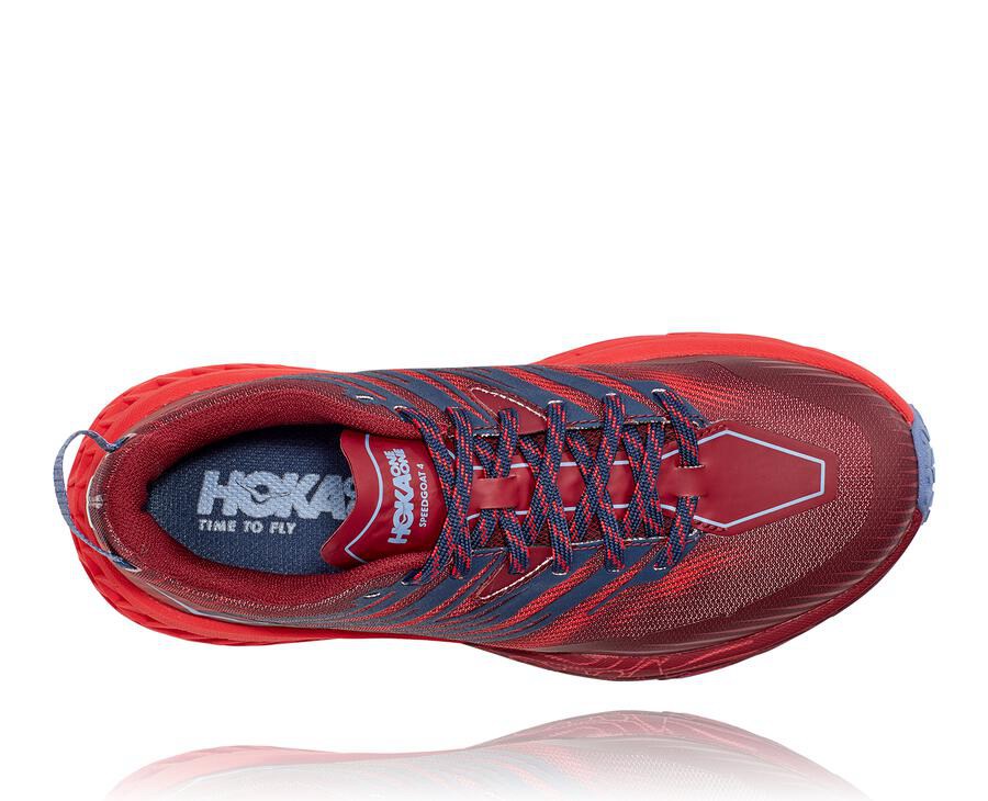 Hoka One One Spor Ayakkabı Kadın Kırmızı - Speedgoat 4 - HV2639781